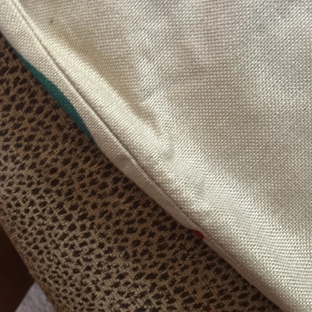 Burlap Look Holiday Pillowcase